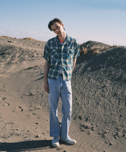 PENDLETON / ペンドルトン 別注 TR ツイル 半袖 オープンカラーシャツ