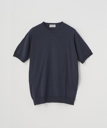 JOHN SMEDLEY（ジョンスメドレー）の「[Anglo Indian Gauze] クルーネックニットTシャツ（ニット/セーター）」
