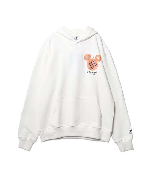 Import & Select(インポートアンドセレクト)の「【AWESOME】 LV PRINT HOODIE フーディ パーカー(パーカー・メンズ・ホワイト系1/ブラック・3/4)」の1枚目の写真