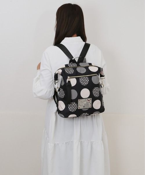 BACKYARD FAMILY（バックヤードファミリー）の「Lyre リタちゃん リュック ショルダーバッグ（バックパック/リュック・レディース・ブラック/カラフル・FREE）」の18枚目の写真