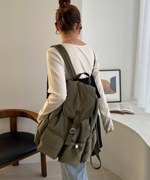 DISCOAT（ディスコート）の「【Enlude】パデットナイロンミリタリーリュック《ユニセックス》（バックパック/リュック）」