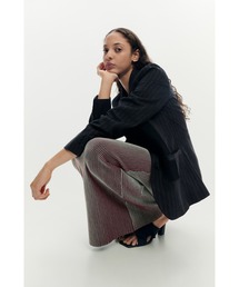 Desigual | バイカラーストライプアシメニットスカート(スカート)