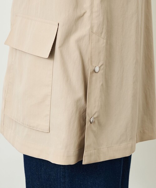 MACKINTOSH PHILOSOPHY(マッキントッシュ フィロソフィー)の「GREY LABEL 【SOMERFORD(サマーフォード)】ライトタフタ製(ステンカラーコート・レディース・ブラック/ベージュ系その他4・2/6)」の13枚目の写真