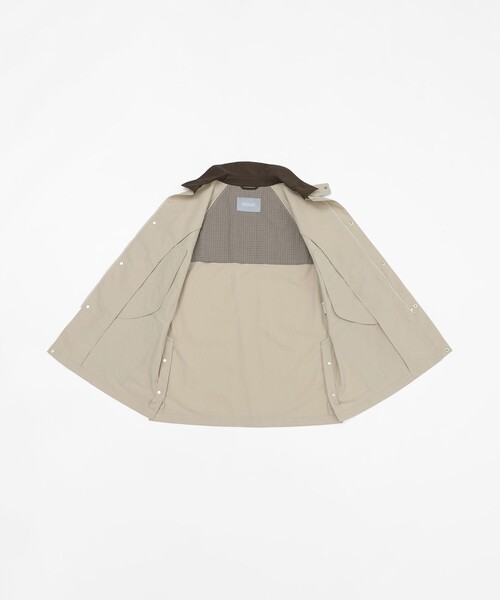 MACKINTOSH PHILOSOPHY(マッキントッシュ フィロソフィー)の「GREY LABEL 【SOMERFORD(サマーフォード)】ライトタフタ製(ステンカラーコート・レディース・ブラック/ベージュ系その他4・2/6)」の14枚目の写真