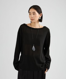 Chaos | Chaos(カオス)/ シアーダブルカラープルオーバー(ニット/セーター)