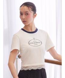 SNIDEL | 【Chacott】コラボレーストリムTシャツ(Tシャツ/カットソー)