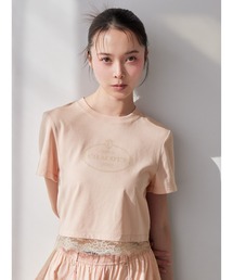 SNIDEL | 【Chacott】コラボレーストリムTシャツ(Tシャツ/カットソー)