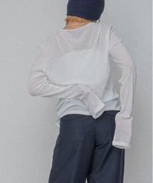 Relax Sheer Top|リラックスシアートップス