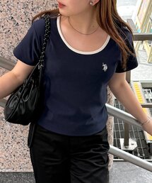 【U.S. POLO ASSN.】UネックT