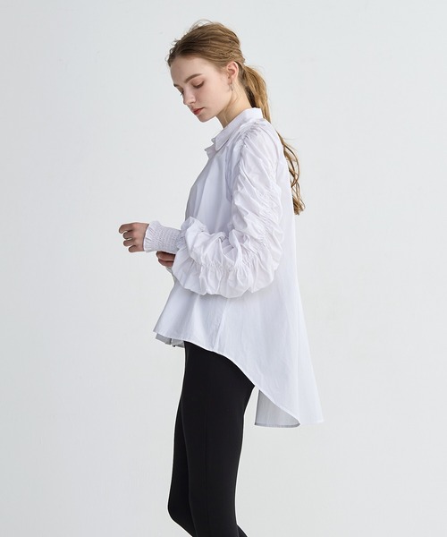 GATHER SLEEVE ブラウス GATHER SLEEVE SHIRT TOPS（シャツ/ブラウス）｜BIRTHDAY BASH