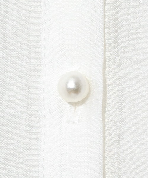 flower(フラワー)の「ボタニカルカラーブラウス(シャツ/ブラウス・レディース・ホワイト/アイボリー・FREE)」の14枚目の写真