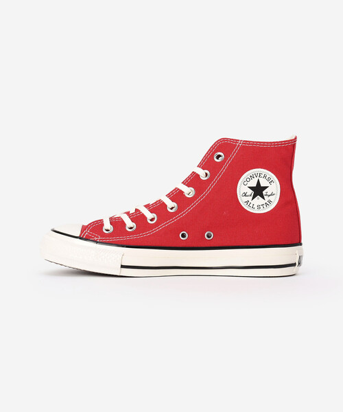 CONVERSE(コンバース)の「CONVERSE | ALL STAR AGED HI WOMEN(スニーカー・レディース・レッド・23.5/24/23/24.5)」の3枚目の写真
