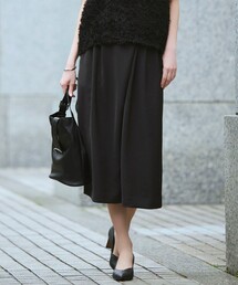 新色追加・WEB限定カラーあり】FluidBackSatin ドロストパンツ（その他