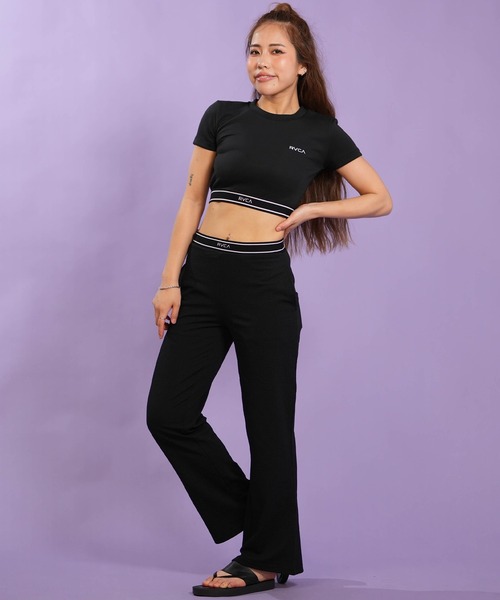 RVCA(ルーカ)の「RVCA/ルーカ ロングパンツ ラッシュ レギンス SURF JQ WEST PT BG043869 UT(その他パンツ・レディース・ブラック/ホワイト/ライトカーキ・M/S)」の18枚目の写真