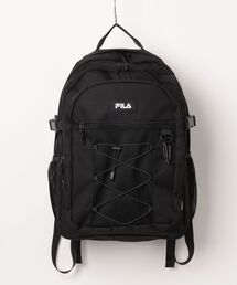 FILA | FILA(フィラ)ドローコードデザインバックパック カラビナ付き/リュックサック A4 PC収納 メンズ レディース 通学 通勤(バックパック/リュック)