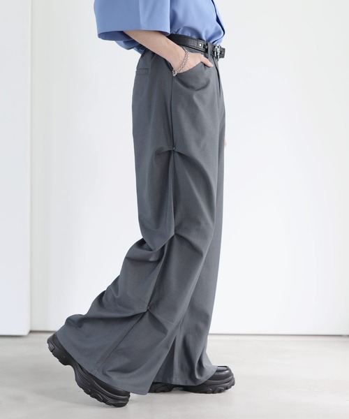 SOCCE（ソーシー）の「リベットTRスラックス（スラックス・メンズ・ブラック/ダークグレー・L/M/S/XL）」の17枚目の写真