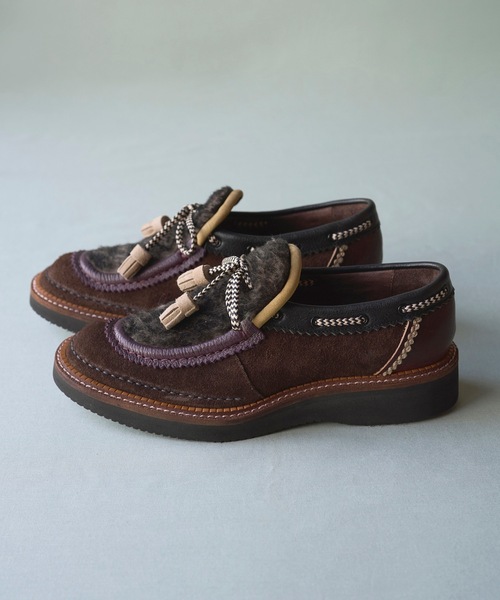 JUCO.（ジュコ）の「テディローファー（ローファー・レディース・ブラウン・23cm/23.5cm/24cm/24.5cm/25cm/25.5cm/26.5cm）」の11枚目の写真