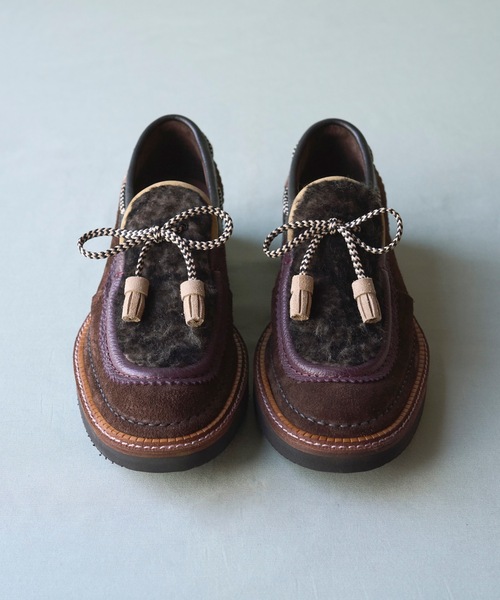 JUCO.（ジュコ）の「テディローファー（ローファー・レディース・ブラウン・23cm/23.5cm/24cm/24.5cm/25cm/25.5cm/26.5cm）」の12枚目の写真