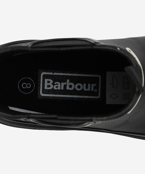 Barbour(バブアー)の「Barbour | サイドゴア ショート レインブーツ MEN(レインシューズ・メンズ・ブラック・7/9/8)」の2枚目の写真