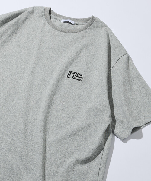 Firsthand（ファーストハンド）の「Firsthand/ファーストハンド 6オンス フロントロゴ 刺繍 クルーネックTシャツ / ワンポイントデザインTシャツ LEFT CHEST EMBROIDERY PSD（Tシャツ/カットソー・メンズ・ブラック/グレー/チャコールグレー/ネイビー/ホワイト・LARGE/MEDIUM）」の5枚目の写真