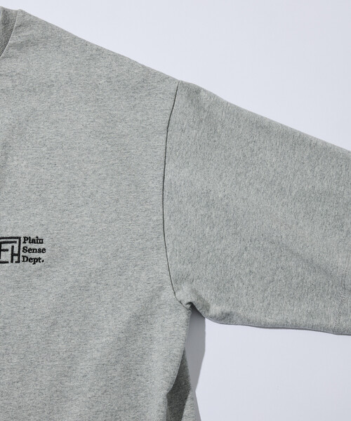 Firsthand（ファーストハンド）の「Firsthand/ファーストハンド 6オンス フロントロゴ 刺繍 クルーネックTシャツ / ワンポイントデザインTシャツ LEFT CHEST EMBROIDERY PSD（Tシャツ/カットソー・メンズ・ブラック/グレー/チャコールグレー/ネイビー/ホワイト・LARGE/MEDIUM）」の10枚目の写真