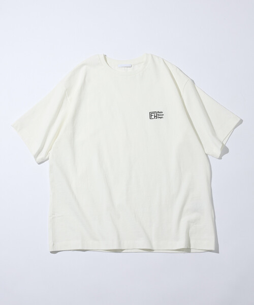 Firsthand（ファーストハンド）の「Firsthand/ファーストハンド 6オンス フロントロゴ 刺繍 クルーネックTシャツ / ワンポイントデザインTシャツ LEFT CHEST EMBROIDERY PSD（Tシャツ/カットソー・メンズ・ブラック/グレー/チャコールグレー/ネイビー/ホワイト・LARGE/MEDIUM）」の18枚目の写真