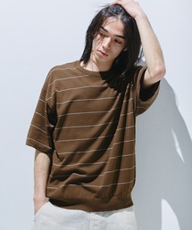 URBAN RESEARCH DOORS | 『UR TECH』サマシェア クルーネックニット(ニット/セーター)