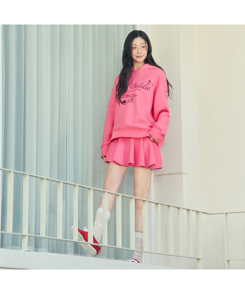 EGOIST（エゴイスト）の「[CAPSULE LINE]ピグメントルーズフィットフードパーカーES2CL360（パーカー・レディース・ブラウン/PINK・55/66）」の7枚目の写真