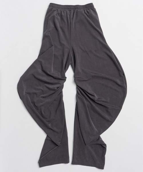 PRANK PROJECT(プランクプロジェクト)の「ドレープパンツ / Drape Pants(その他パンツ・レディース・グレー/オフホワイト/ブラック・36/38)」の4枚目の写真