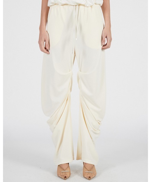 PRANK PROJECT(プランクプロジェクト)の「ドレープパンツ / Drape Pants(その他パンツ・レディース・グレー/オフホワイト/ブラック・36/38)」の16枚目の写真