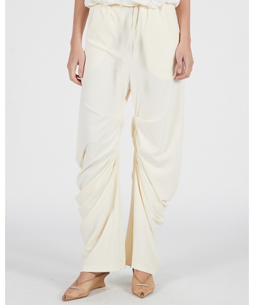 PRANK PROJECT(プランクプロジェクト)の「ドレープパンツ / Drape Pants(その他パンツ・レディース・グレー/オフホワイト/ブラック・36/38)」の15枚目の写真
