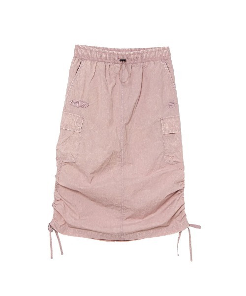 FILA（フィラ）の「CARGO SKIRT（スカート・レディース・グレー/ピンク・M/L/XL）」の4枚目の写真