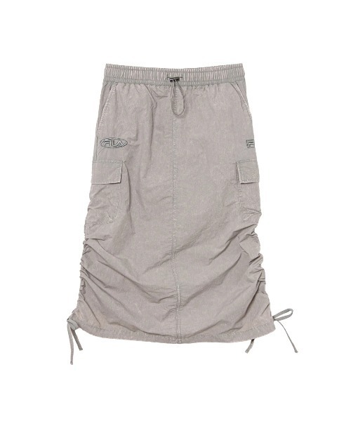FILA（フィラ）の「CARGO SKIRT（スカート・レディース・グレー/ピンク・M/L/XL）」の6枚目の写真