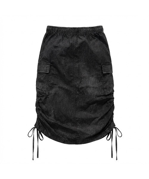 FILA（フィラ）の「CARGO SKIRT（スカート・レディース・グレー/ピンク・M/L/XL）」の3枚目の写真