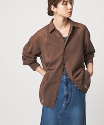 ＜CITEN＞エッセンシャルシアーシャツ