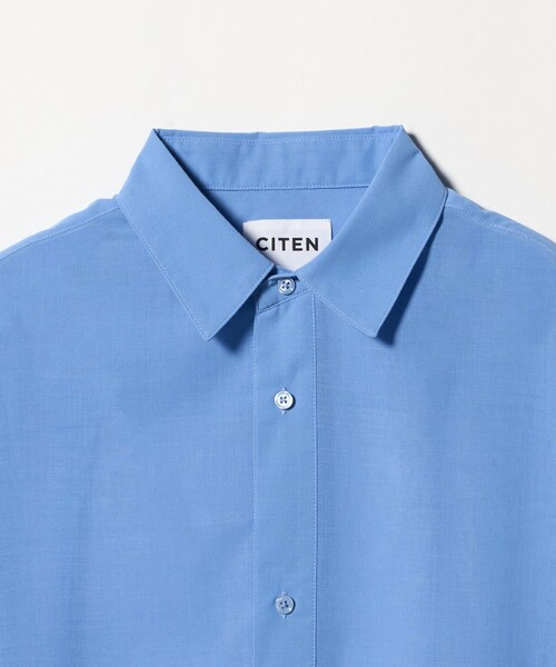 CITEN(シテン)の「<CITEN>エッセンシャルシアーシャツ(シャツ/ブラウス・レディース・ダークブラウン/オフホワイト/ライトブルー・S/M)」の16枚目の写真