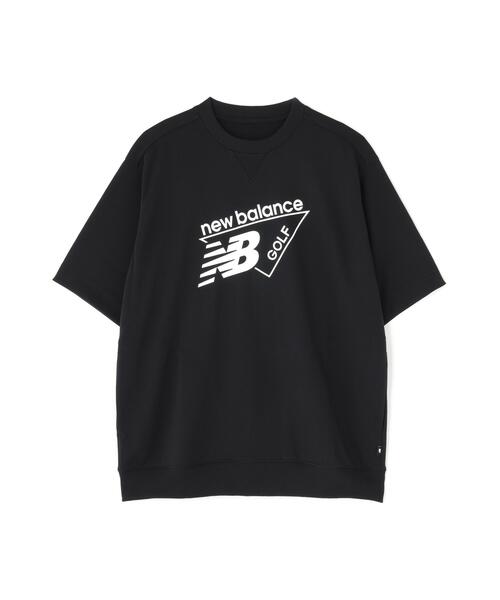 new balance golf メンズシャツ サイズ7 黒 New Balance（ニューバランス） ゴルフウェア 長袖シャツ 秋 冬 L