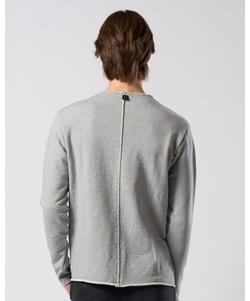 wjk(ダヴルジェイケイ)の「cut-off light sweatshirt(スウェット・メンズ・カーキ/トップグレー/インディゴブルー・MEDIUM/SMALL/X-LARGE/LARGE)」の16枚目の写真
