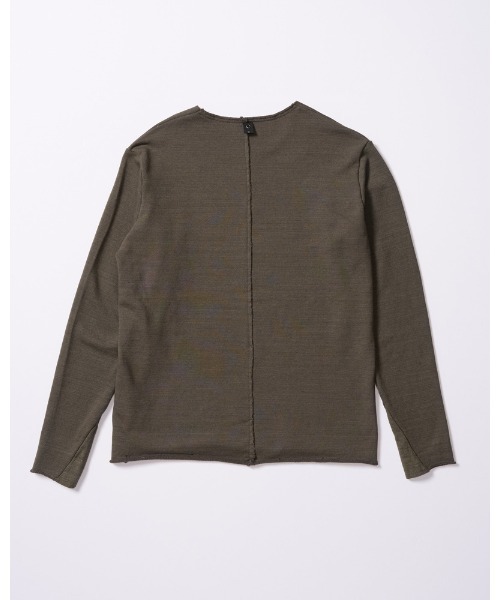 wjk(ダヴルジェイケイ)の「cut-off light sweatshirt(スウェット・メンズ・カーキ/トップグレー/インディゴブルー・MEDIUM/SMALL/X-LARGE/LARGE)」の5枚目の写真