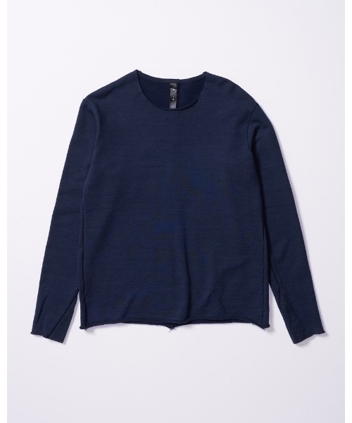wjk(ダヴルジェイケイ)の「cut-off light sweatshirt(スウェット・メンズ・カーキ/トップグレー/インディゴブルー・MEDIUM/SMALL/X-LARGE/LARGE)」の9枚目の写真