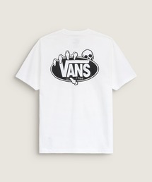 VANS（バンズ）の「SHOW OFF Tシャツ / Show Off SS Tee White VN000SWTWHT1（Tシャツ/カットソー）」