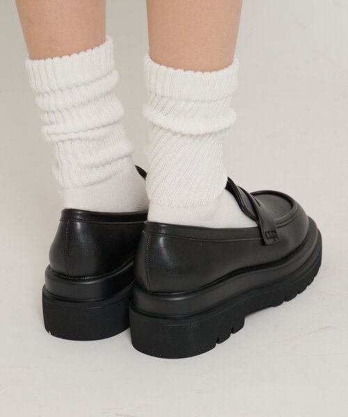 w closet（ダブルクローゼット）の「厚底スニーカーローファー（その他シューズ・レディース・ブラック・LARGE/MEDIUM）」の13枚目の写真