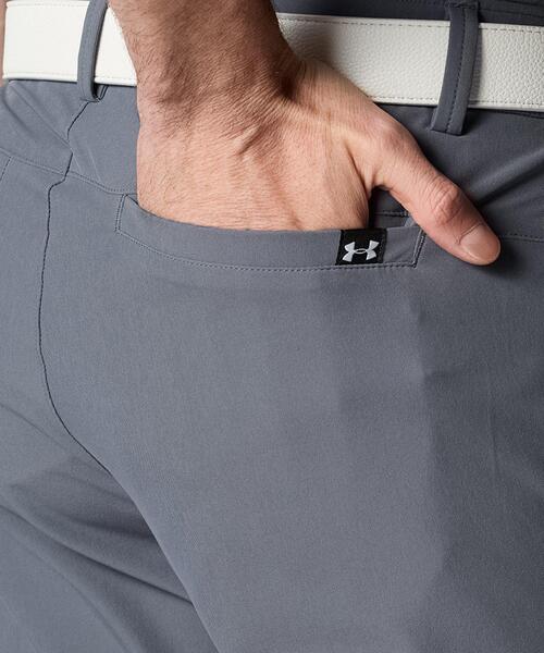 UNDER ARMOUR(アンダーアーマー)の「UAドライブ ショーツ(ゴルフ/メンズ)(その他パンツ・メンズ・グレー×ホワイト・XL/L/M/S/2XL)」の5枚目の写真