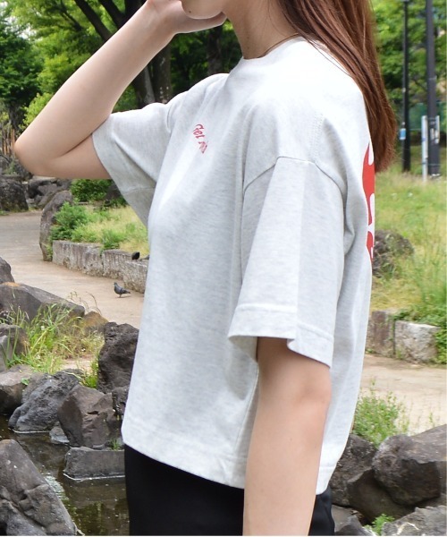 DOUBLE STEAL(ダブルスティール)の「アソートクロップドTシャツ(Tシャツ/カットソー・レディース・グレー系その他3/グレー系その他2/グレー系その他・FREE)」の7枚目の写真