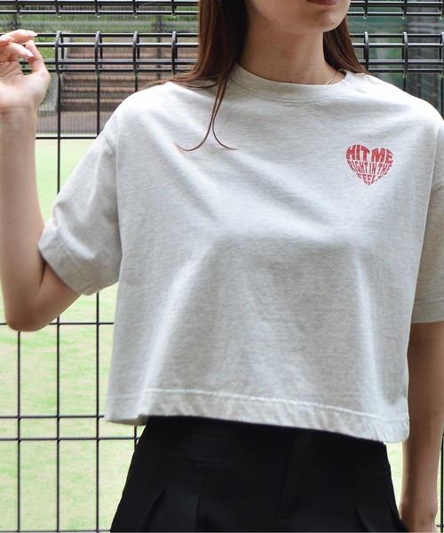 DOUBLE STEAL(ダブルスティール)の「アソートクロップドTシャツ(Tシャツ/カットソー・レディース・グレー系その他3/グレー系その他2/グレー系その他・FREE)」の12枚目の写真