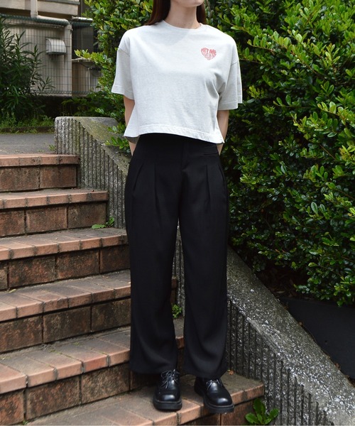 DOUBLE STEAL(ダブルスティール)の「アソートクロップドTシャツ(Tシャツ/カットソー・レディース・グレー系その他3/グレー系その他2/グレー系その他・FREE)」の17枚目の写真