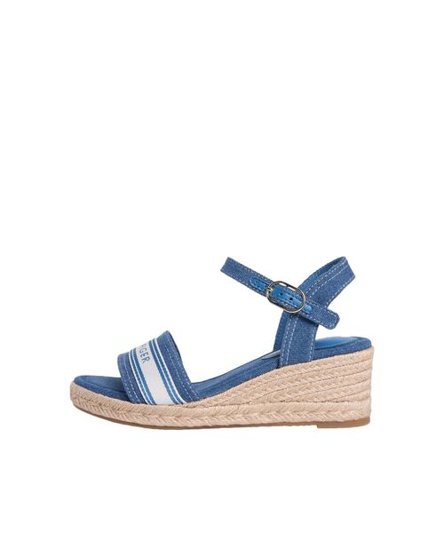 TOMMY HILFIGER(トミーヒルフィガー)の「ミドルウェッジエスパドリーユ(サンダル・レディース・ホワイト/ベージュ・23cm/24cm/23.5cm)」の13枚目の写真