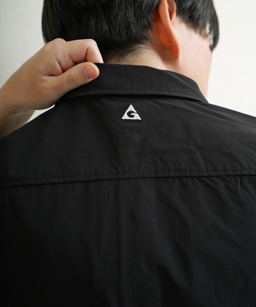 GERRY(ジェリー)の「GEERY 冷感ナイロンPUタスラン半袖シャツ(Tシャツ/カットソー・メンズ・ベージュ/ブラウン/ブラック・X-LARGE/LARGE/MEDIUM)」の6枚目の写真