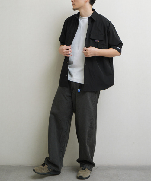 GERRY(ジェリー)の「GEERY 冷感ナイロンPUタスラン半袖シャツ(Tシャツ/カットソー・メンズ・ベージュ/ブラウン/ブラック・X-LARGE/LARGE/MEDIUM)」の12枚目の写真