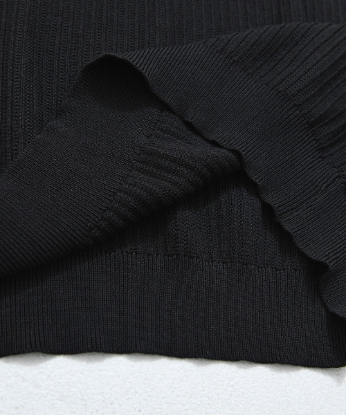 BENUSTA（ベヌスタ）の「『BENUSTA/ベヌスタ』クルーネック半袖サマーニット【GC】（ニット/セーター・メンズ・グレー/ベージュ/ブラック・L/XL/M）」の20枚目の写真